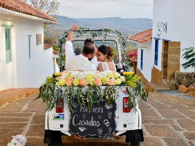 El matrimonio de Felipe y Maria en Barichara, Santander 79