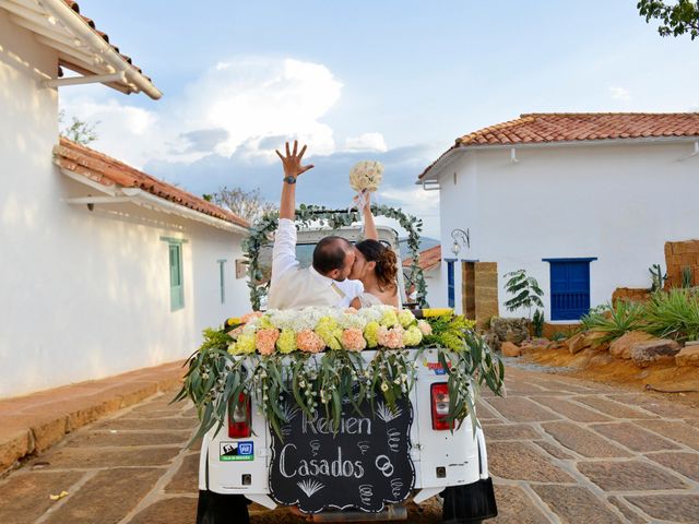 El matrimonio de Felipe y Maria en Barichara, Santander 80