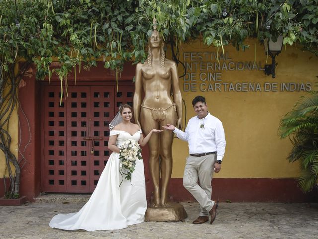 El matrimonio de Dean y Mona en Cartagena, Bolívar 30