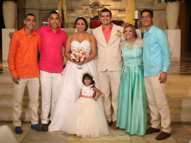 El matrimonio de Sergio y Xedis en Cartagena, Bolívar 32