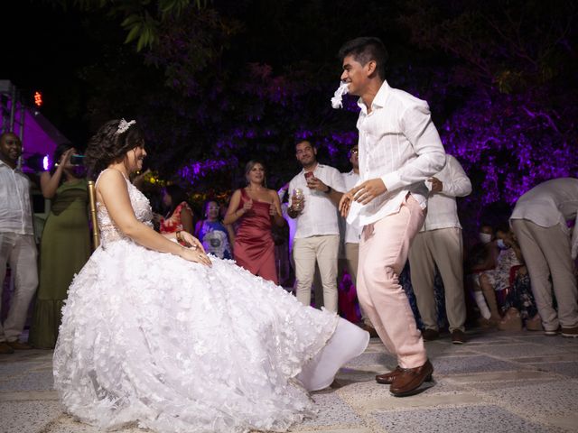 El matrimonio de Gisseth y Chaheer en Cartagena, Bolívar 44