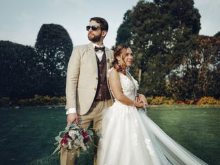 El matrimonio de Cindy y Santi