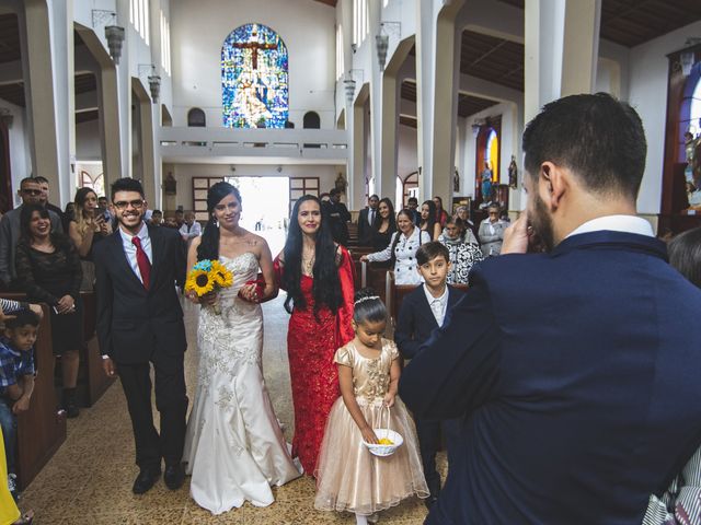 El matrimonio de Edwin y Lorena en Pensilvania, Caldas 1