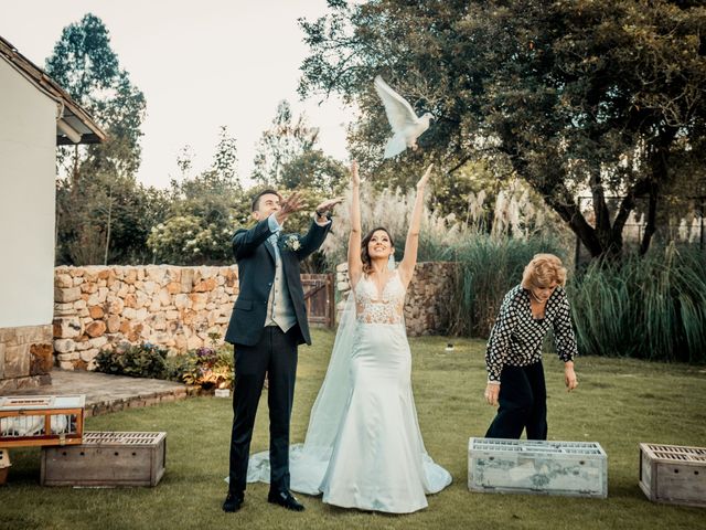 El matrimonio de Andrea y Nicolás en Chía, Cundinamarca 40