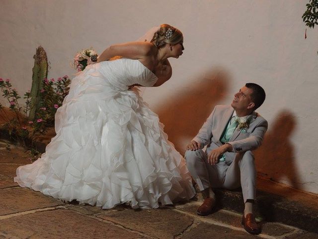 El matrimonio de Jhon Mario y Lina Marcela en Barichara, Santander 15