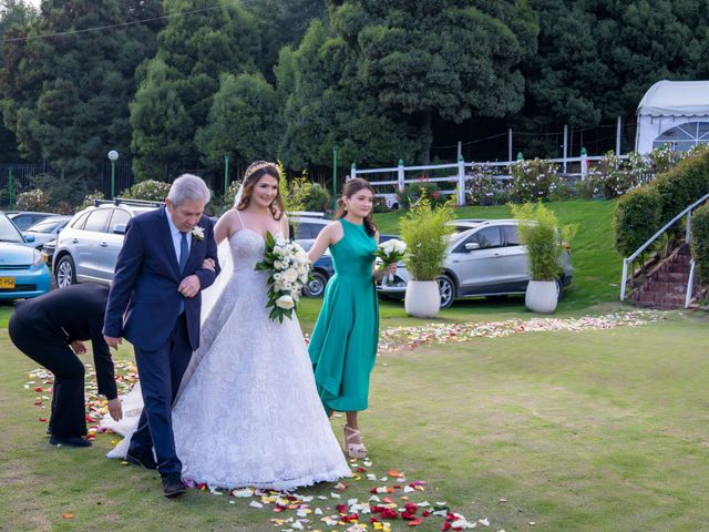 El matrimonio de Elizabeth y Andrés en Cajicá, Cundinamarca 13