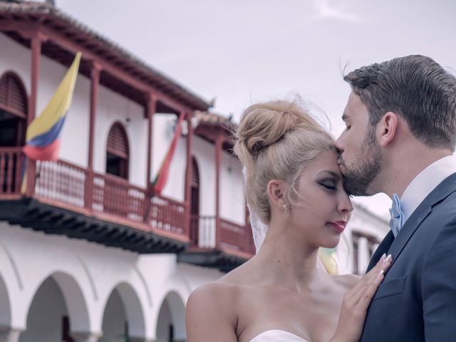 El matrimonio de Jamie y Andrea en Cartagena, Bolívar 2