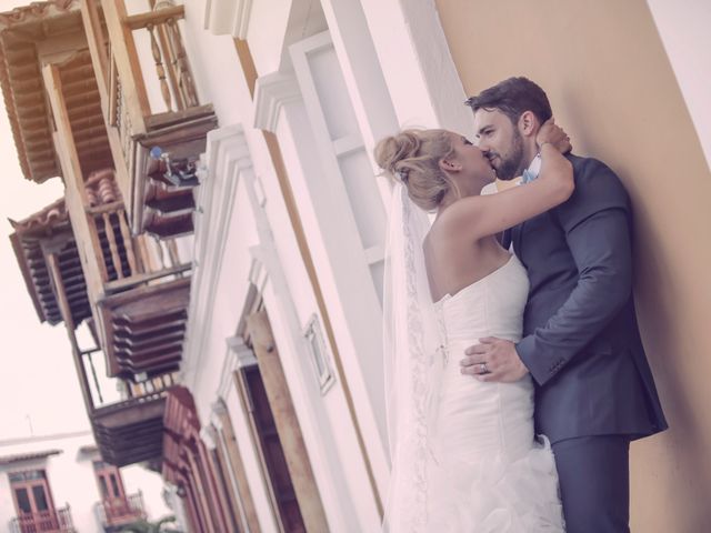 El matrimonio de Jamie y Andrea en Cartagena, Bolívar 15