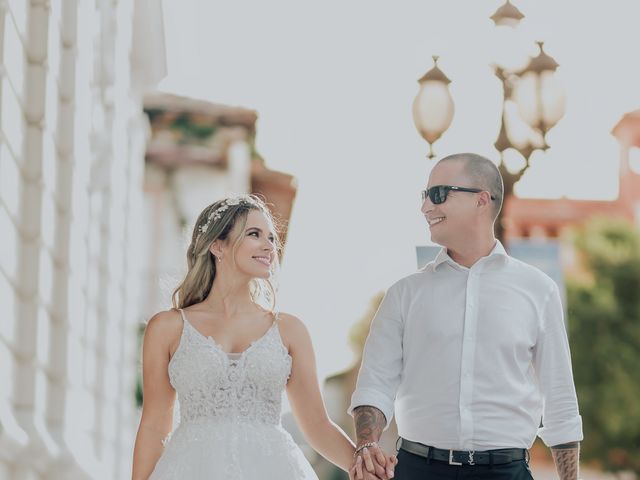 El matrimonio de Alejandr y Henma en Cartagena, Bolívar 34