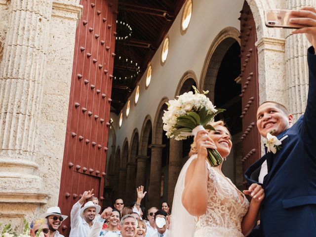 El matrimonio de Deyclin y Melody en Cartagena, Bolívar 25