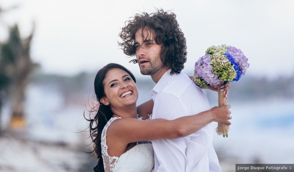 El matrimonio de Dario y Biviana en San Andrés, Archipiélago de San Andrés