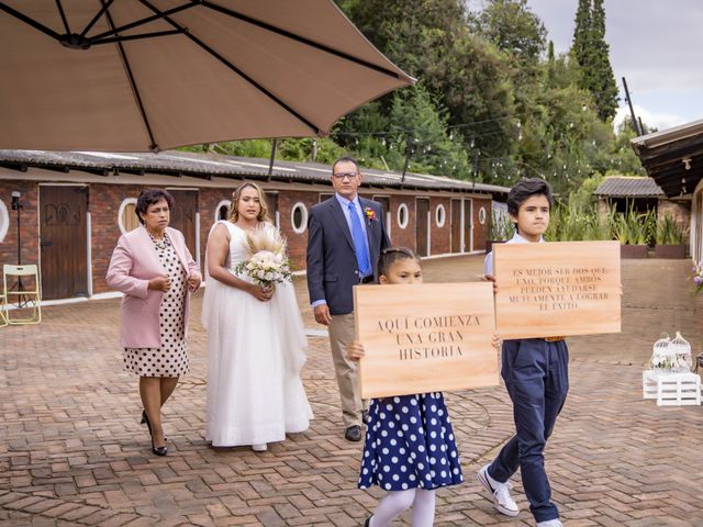 El matrimonio de Brayan y Valentina en Cajicá, Cundinamarca 16