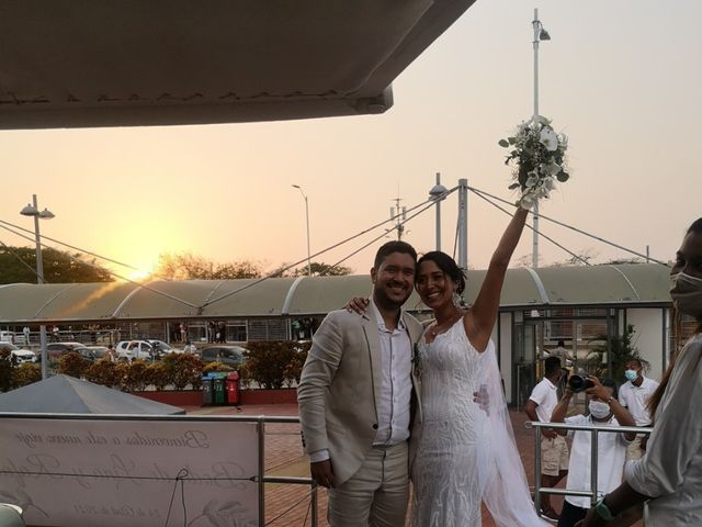 El matrimonio de Rafael Villa y Lina Alvernia en Cartagena, Bolívar 2
