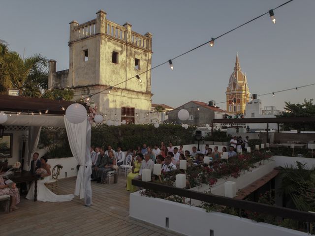 El matrimonio de Richard y Jennifer en Cartagena, Bolívar 10