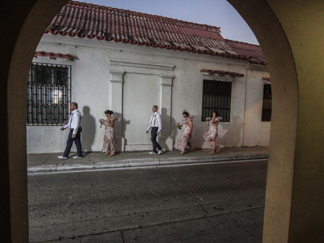 El matrimonio de Richard y Jennifer en Cartagena, Bolívar 16