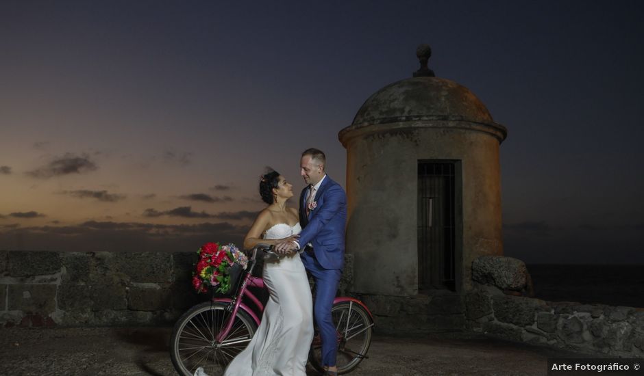 El matrimonio de Richard y Jennifer en Cartagena, Bolívar