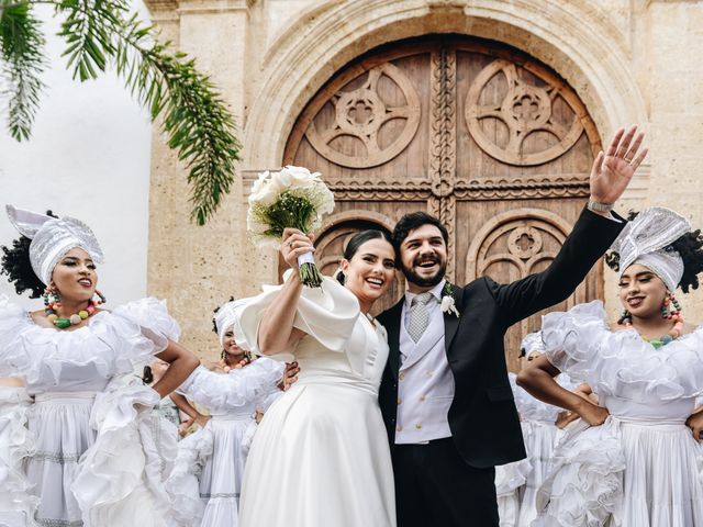 El matrimonio de Andrés y Andrea en Cartagena, Bolívar 38