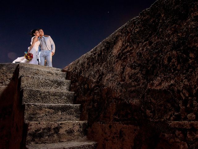 El matrimonio de Roy y Luz en Cartagena, Bolívar 16