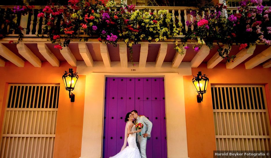 El matrimonio de Roy y Luz en Cartagena, Bolívar