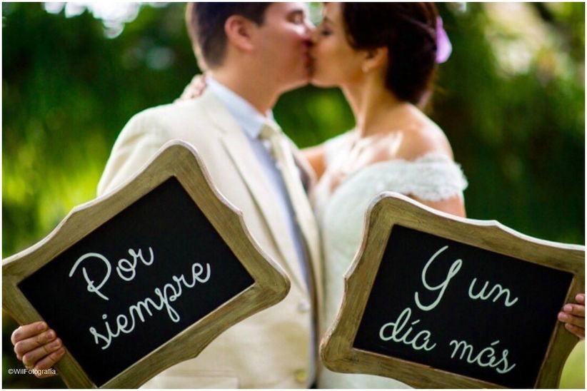 Frases para decorar cada rincón el día del matrimonio