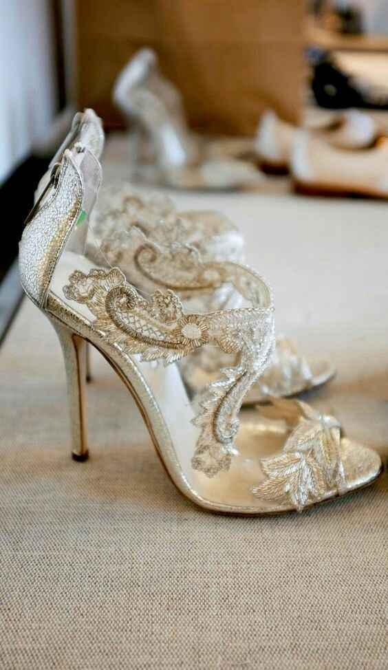 Tendencia! zapatos de novia - 4