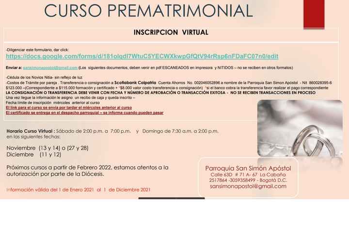 Curso prematrimonial - 1