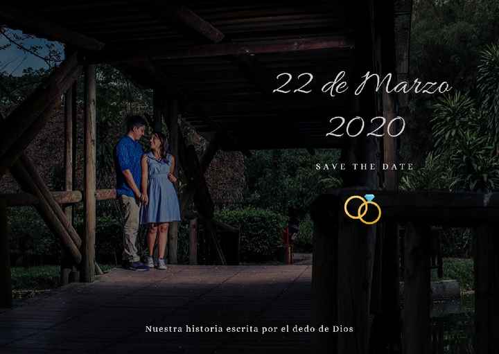 Mi save the date - 1