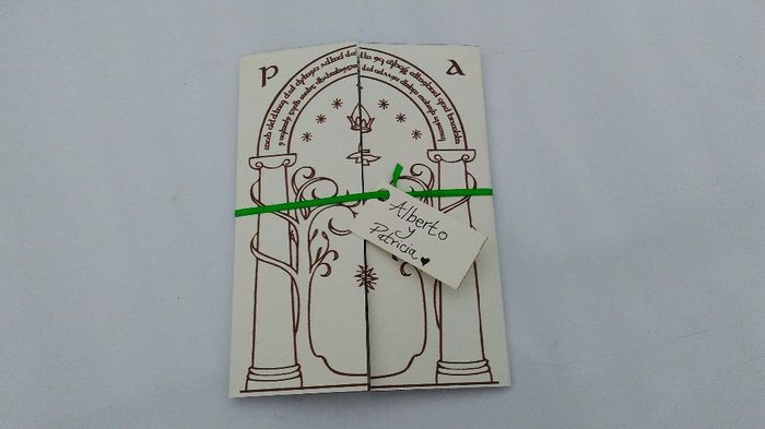 Inspiración Bodas temáticas: Señor de los anillos 🌿 7
