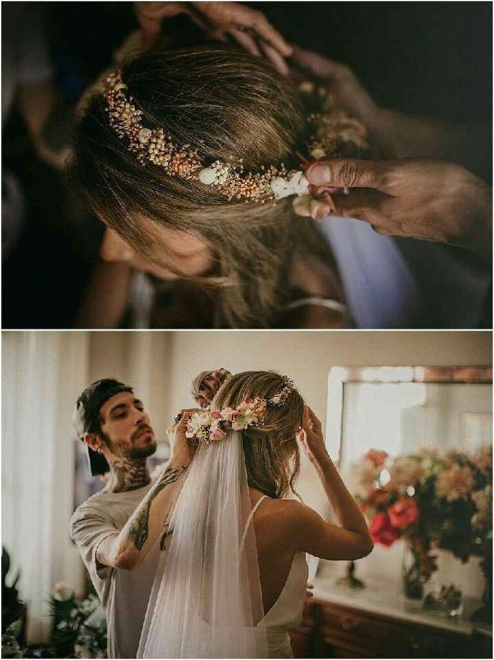 ¿Tocado de flores o tiara de novia? - 7