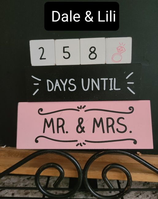 ¿Cuál es la fecha de tu matrimonio? 7