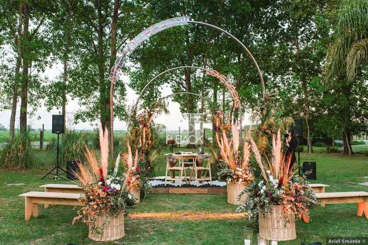 7 IDEAS con Pampa Grass para una casamiento Boho chic de ensueño 😍 - 1