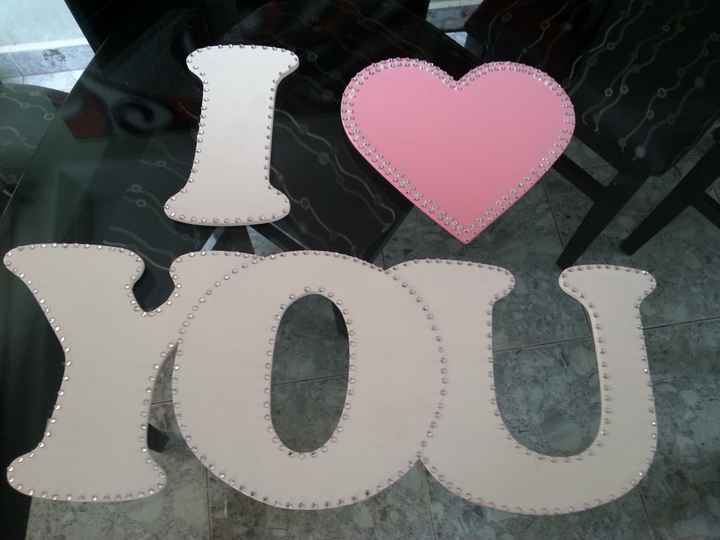 Letreros, iniciales y i &#9829; you - 4