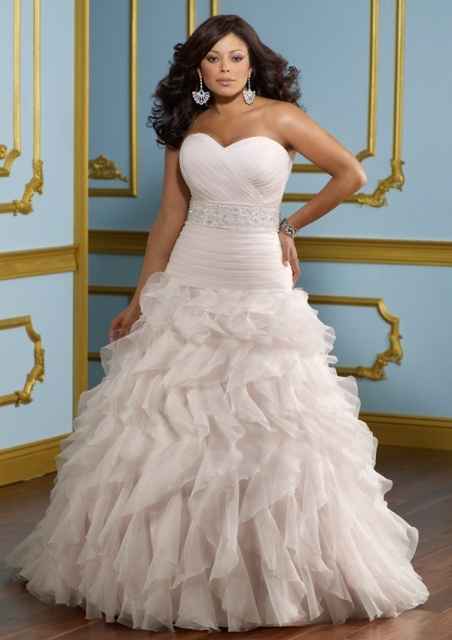 Vestidos para novias no tan flaquitas - 2