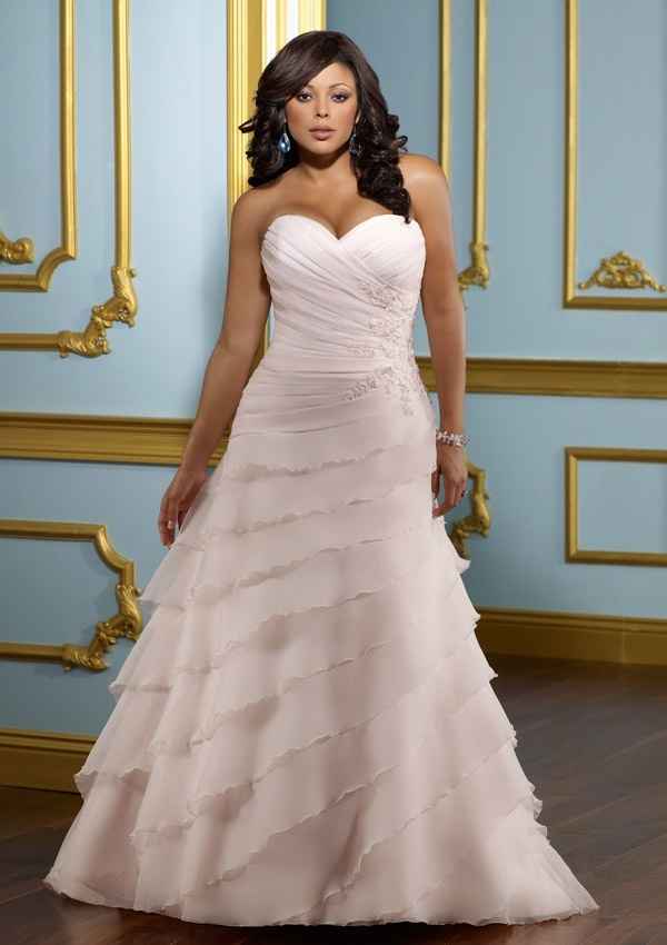 Vestidos para novias no tan flaquitas - 3