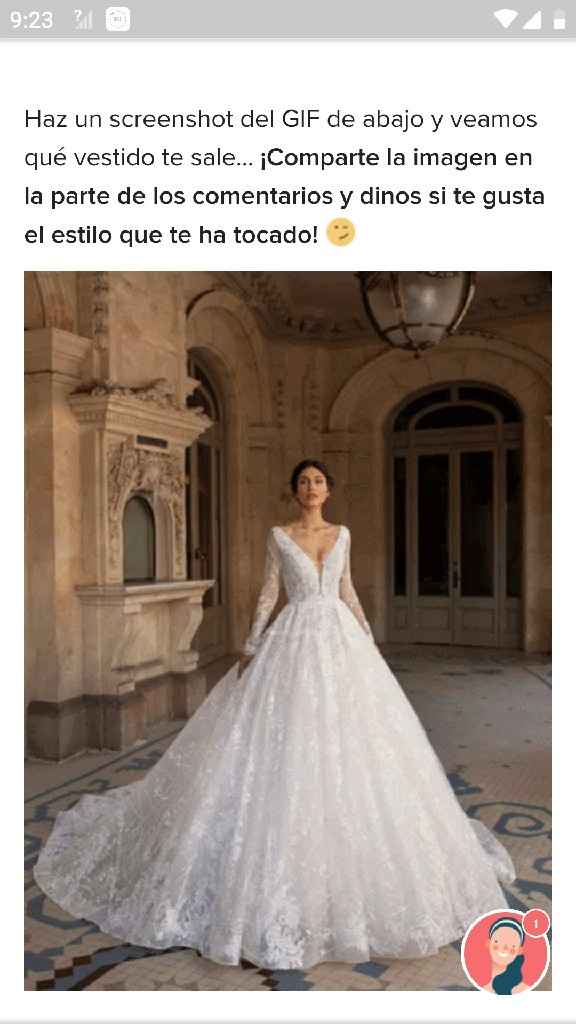 Descubre tu vestido... - 1