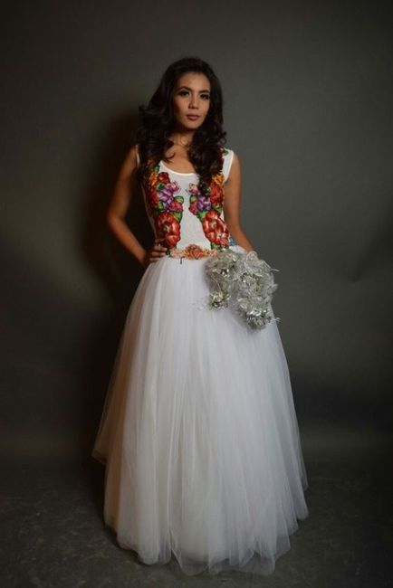 Vestidos de novia con flores 🌺 ¿Alguno es para ti? 2