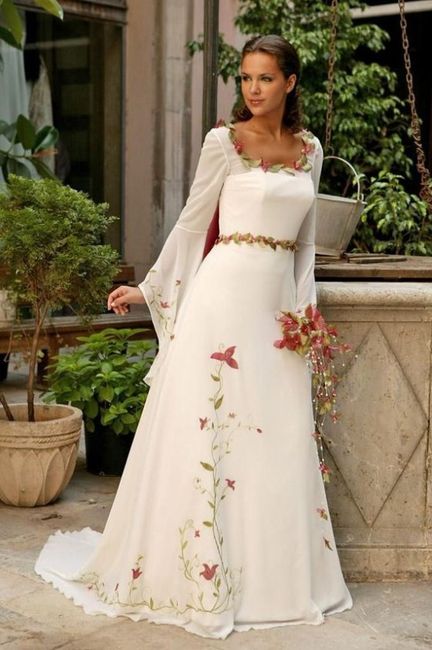 Vestidos de novia con flores 🌺 ¿Alguno es para ti? 7