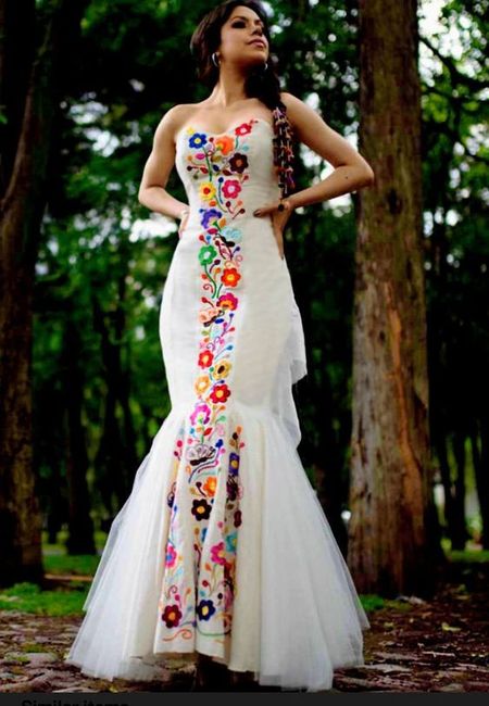 Vestidos de novia con flores 🌺 ¿Alguno es para ti? 8