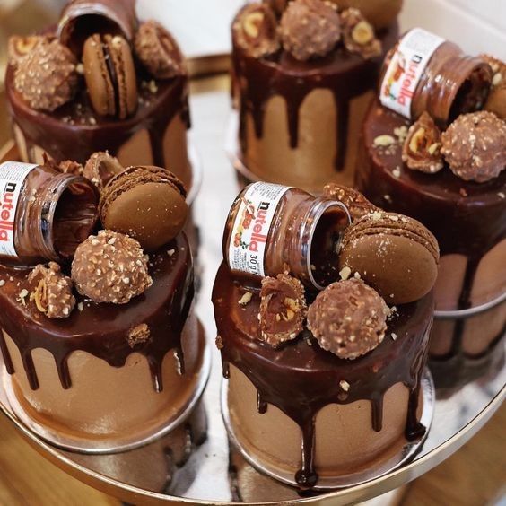 MINI tortas de chocolate para tu GD 🍫 ¡Completamente deliciosas! 3