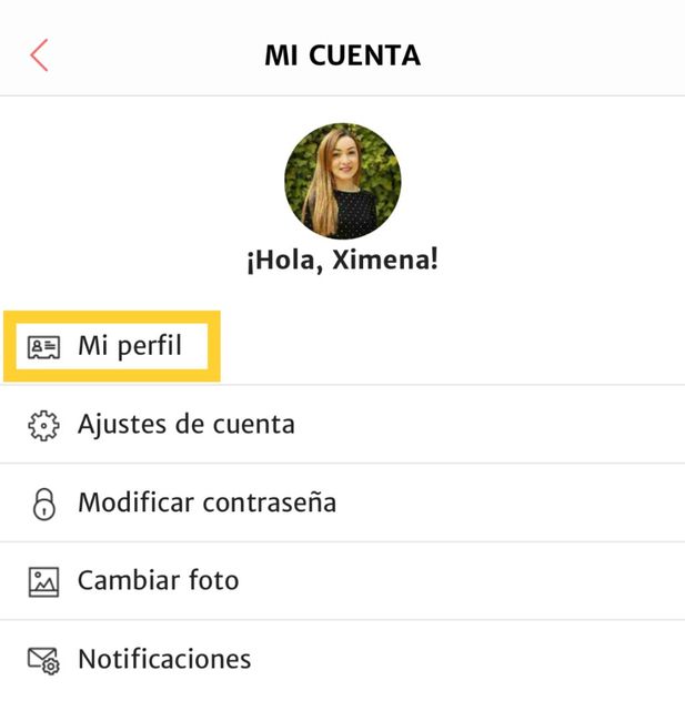 ¡Añade la hora del matrimonio en tu perfil! ⌚ 2