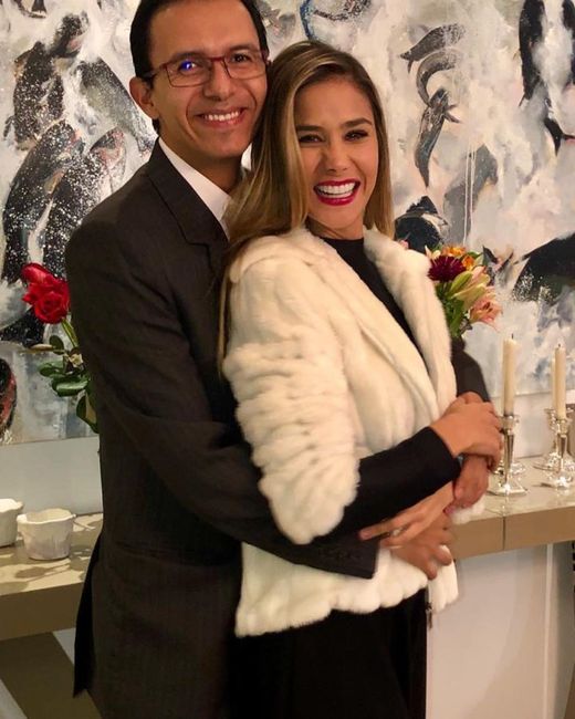 Detalles del matrimonio de Zahira Benavides y Osman Roa 👇 1