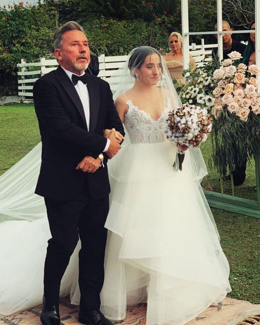 Se casó la hija de Ricardo Montanet con el cantante de "Tutu"  👰 🤵 2