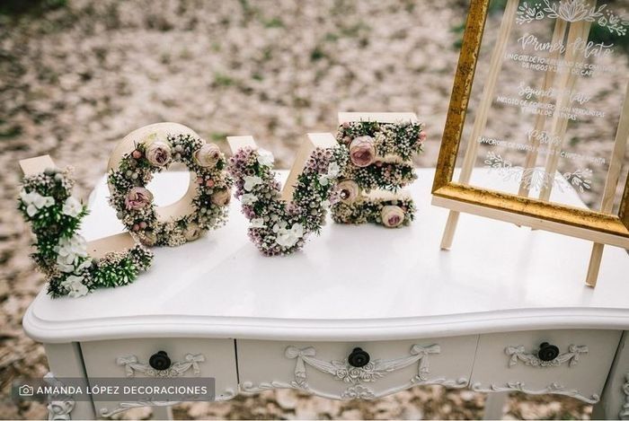 ¿Cómo incluir el “LOVE” en tu boda? 3