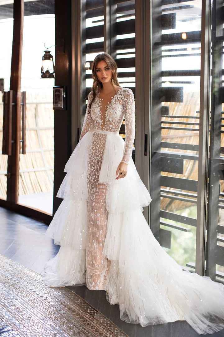 Vestidos de novia con cola DESMONTABLE 😱 ¿1, 2 o 3? - 5