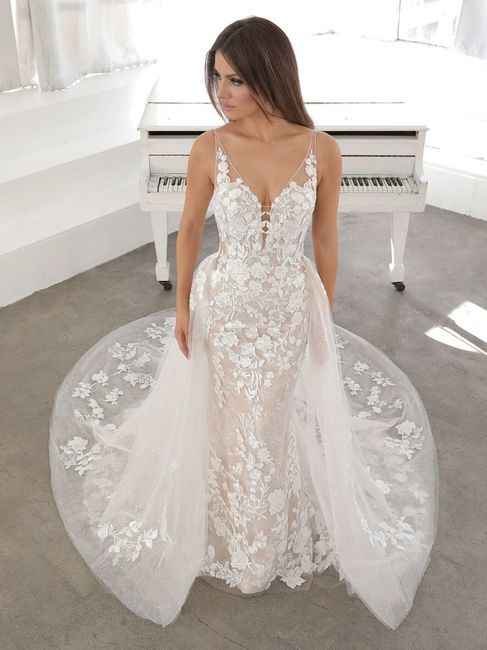 5 vestidos de novia corte SIRENA 2021: ¿Con cuál te casarías? - 2