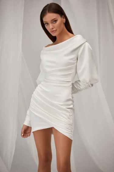 10 vestidos de novia CORTICOS: ¿Con cuál te casarías? - 8