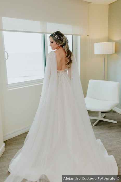 La cola de tu vestido de novia: ¿Cómo la prefieres? - 1