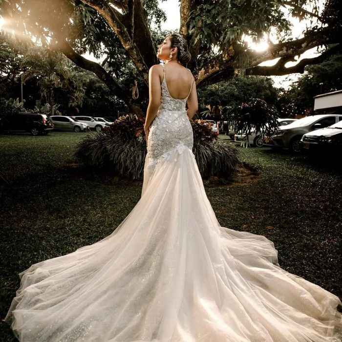 La cola de tu vestido de novia: ¿Cómo la prefieres? - 5