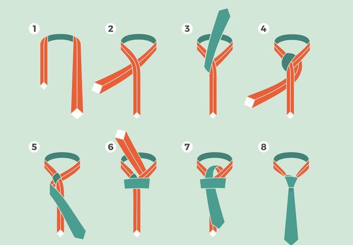 4 nudos para la corbata del novio: ¡Te enseño a hacerlos! 👔 4