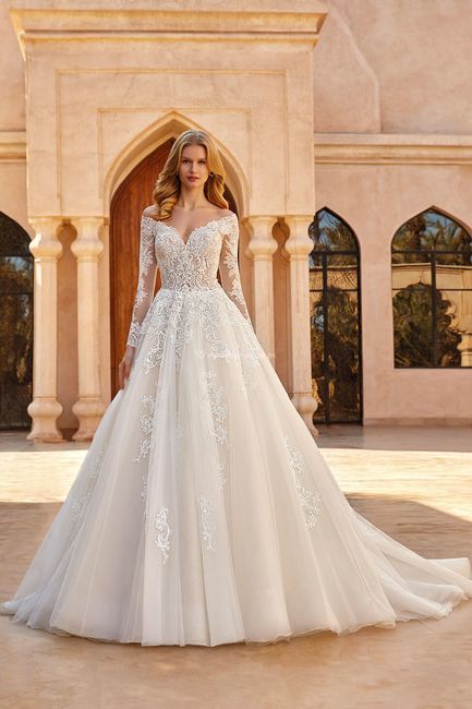 5 vestidos de novia corte PRINCESA 2021: ¿Cuál es para ti? - 3